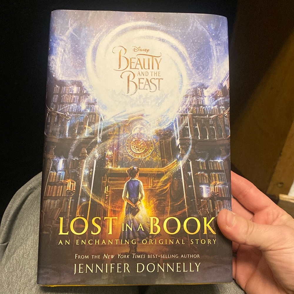 New Disney Beauty and the Beast Beast Lost in a Book an enchanted original story